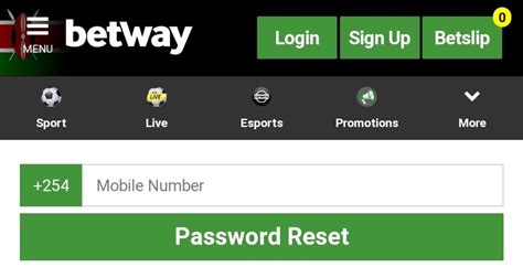 betway forgot password south africa
